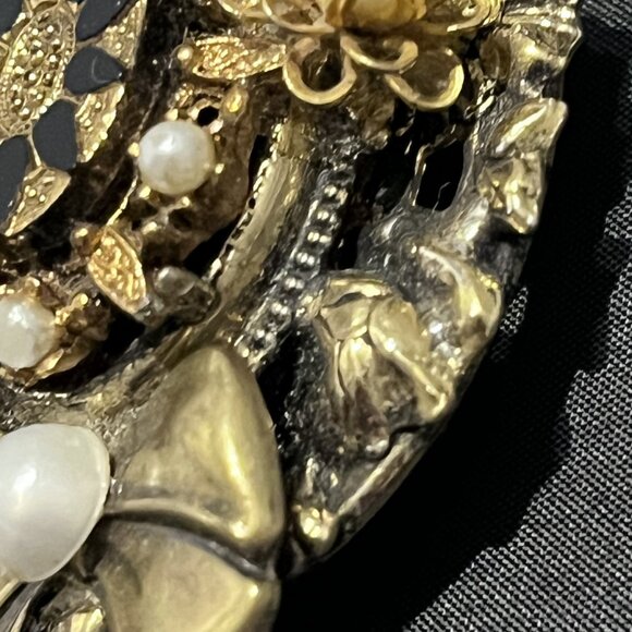 RARE Beautiful Lumo Brooch Pin - Picture 4 of 8